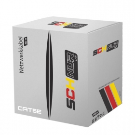 Cable UTP SCHNUR CAT5e clase de inflamabilidad Cca (305m)