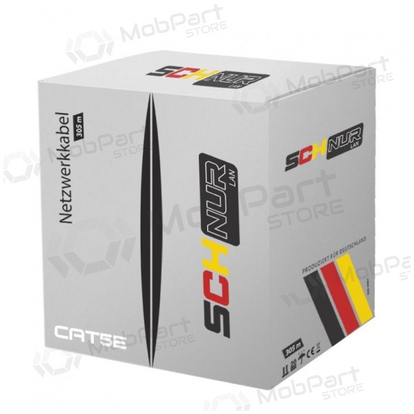 Cable UTP SCHNUR CAT5e clase de inflamabilidad Cca (305m)