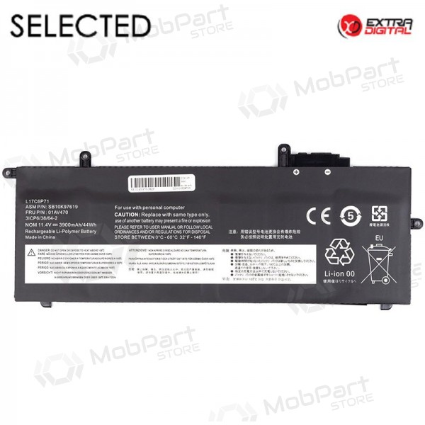 LENOVO 01AV470, 3900mAh Bateria para portatil, Selected LENOVO 01AV470, 3900mAh Bateria para portatil, Selected