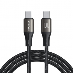USB cable Joyroom SA25-CC5 USB-C to USB-C 100W 1.2m negro