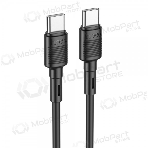 USB cable Hoco X83 60W Type-C to Type-C 1.0m negro