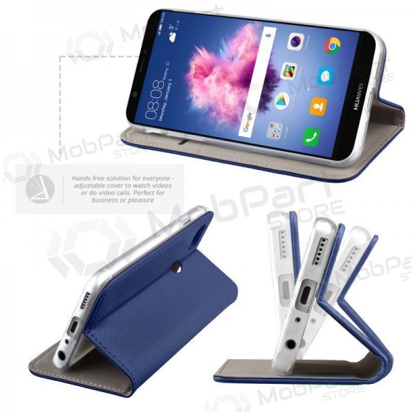 Samsung Galaxy A57 funda - Smart Magnet (azul oscuro)