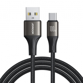 USB cable Joyroom SA25-AC6 USB to USB-C 100W 1.2m negro