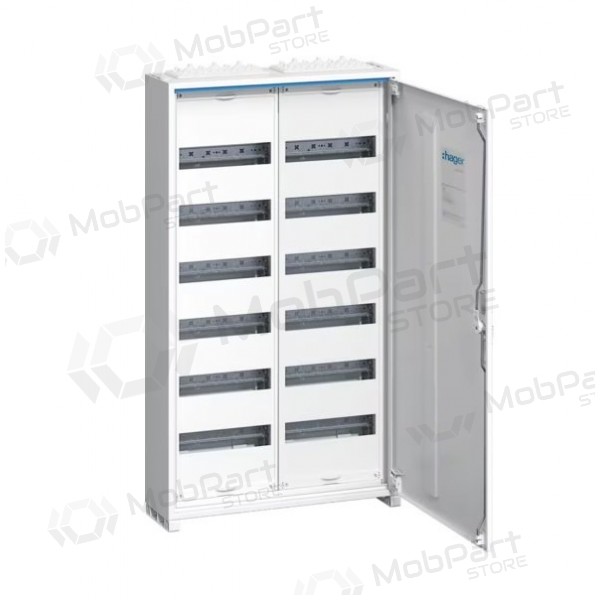 Hager 144 mod. virštinkinis metálico skydelis FWB62