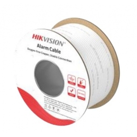 Cable de seguridad Hikvision 6x0.22 de cobre (apantallado, LSZH, Eca, carrete de 100m)