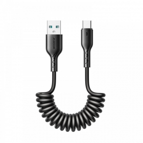 USB cable Joyroom SA38-AC3 USB to USB-C 3A 1.5m negro