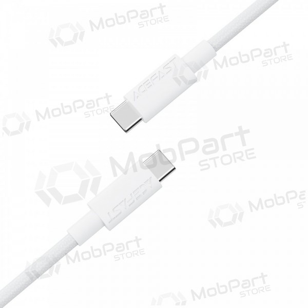 USB cable Acefast C18-03 60W USB-C to USB-C 1.2m blanco