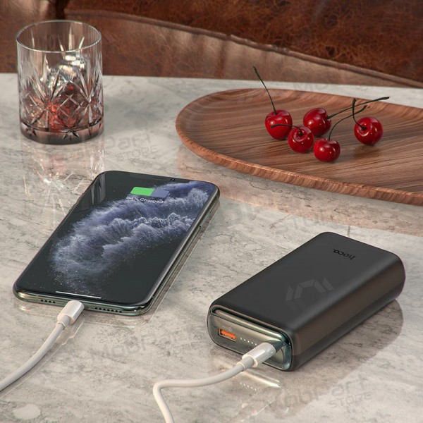 Batería externa Power Bank Hoco Q1A Type-C PD 20W+Quick Charge 3.0 (3.0A) 20000mAh negro