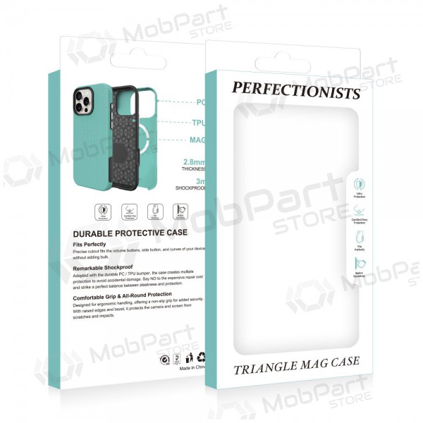 Apple iPhone 13 Pro Max funda „Perfectionists“ (azul oscuro)
