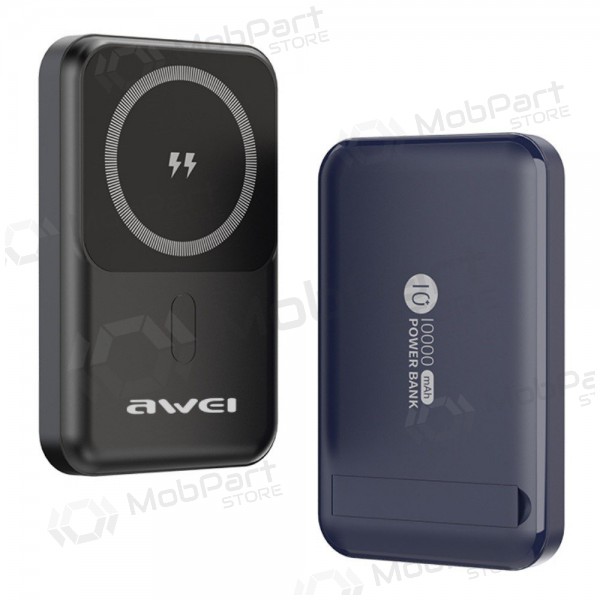 Batería externa Power Bank Awei P139K 22.5W Magnetic Wireless 10000mAh negro