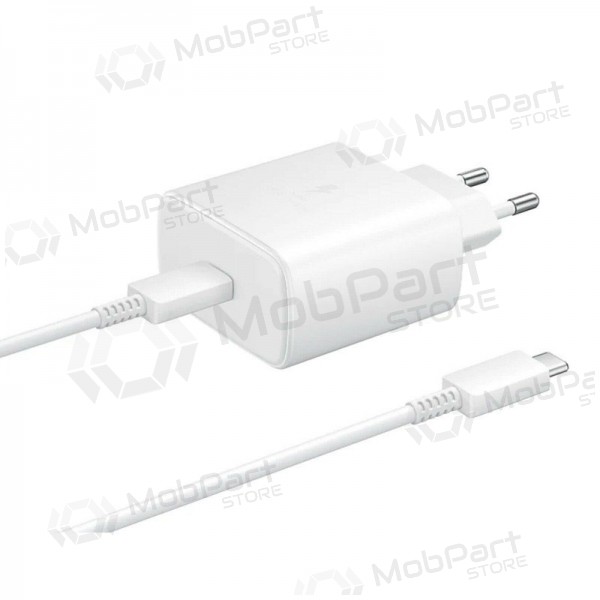 Cargador Samsung EP-TA845 45W + Type-C cable 25W blanco