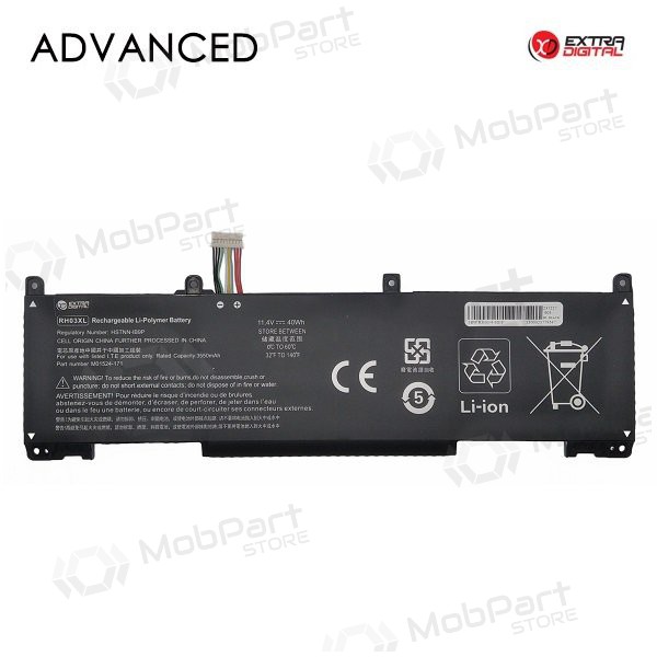 HP RH03XL, 3550mAh Bateria para portatil, Advanced