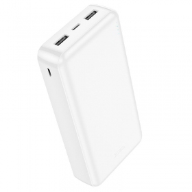 Batería externa Power Bank Hoco J100A 2xUSB-A 20000mAh Blanco