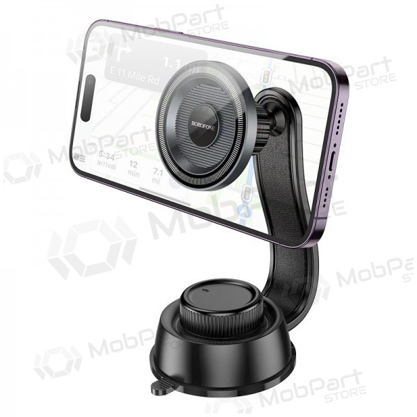 Soporte para teléfono de coche Borofone BH123 (dashboard) negro
