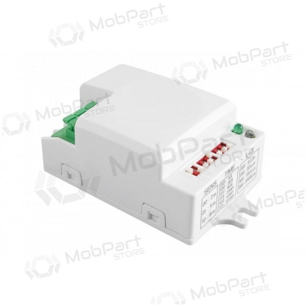 Mikrobanginis judesio jutiklis GTV AE-SRC812-MIN (500W, 360°, blanco, IP20)