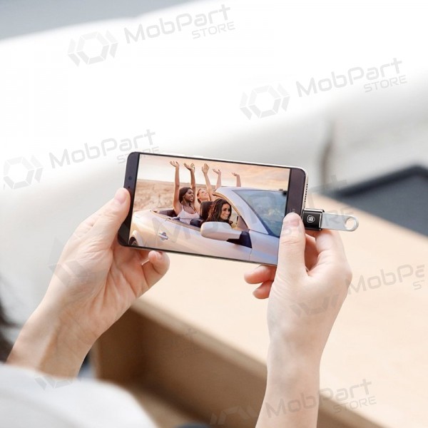 Adaptador Baseus USB-A to Type-C OTG negro CATOTG-01