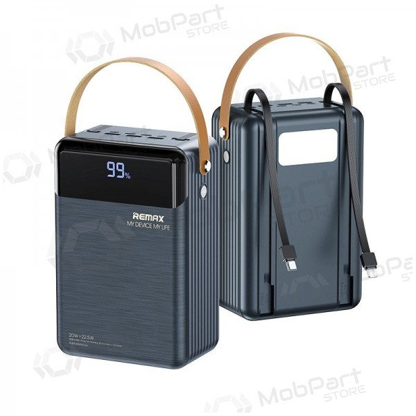 Batería externa Power Bank Remax RPP-566 22.5W 80000mAh gris