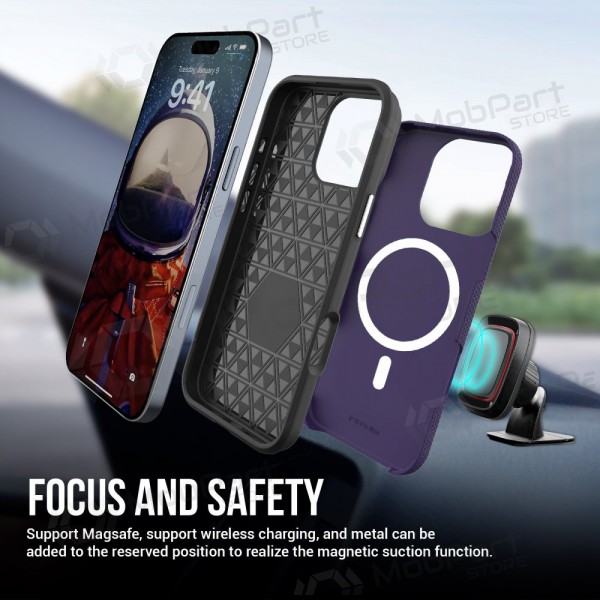 Apple iPhone 13 Pro Max funda „Perfectionists“ (violeta)
