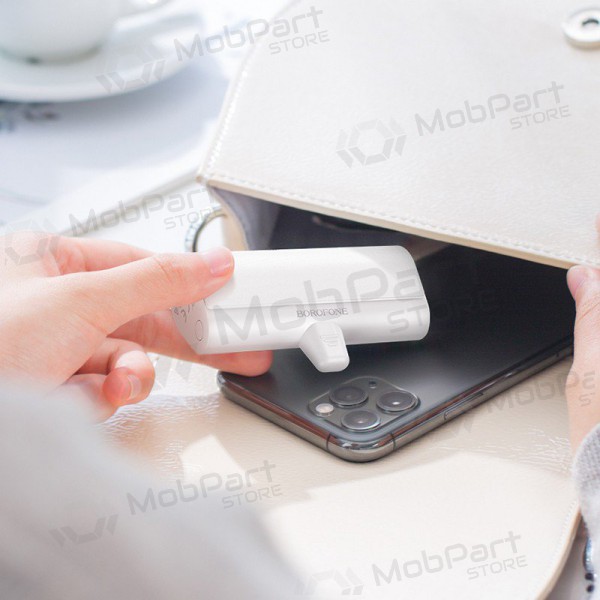Batería externa Power Bank Borofone BJ35 Lightning 5000mAh Blanco