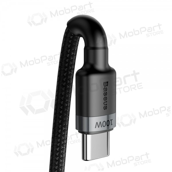 USB cable Baseus Cafule PD100W Type-C 2.0m gris-negro CATKLF-ALG1