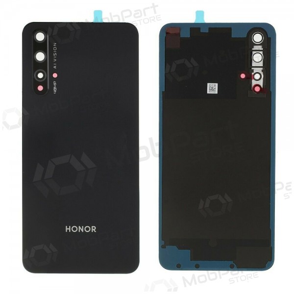 Huawei Honor 20 tapa trasera de la batería negro (Midnight Black) (usada grade C, original) Huawei Honor 20 tapa trasera de la batería negro (Midnight Black) (usada grade C, original)