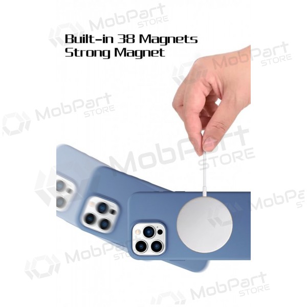 Funda HDD Silicone MagSafe Case Samsung S918 S23 Ultra 5G rosado