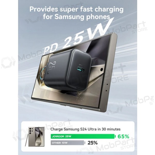 Cargador Joyroom JR-TCF23 USB-C 25W negro