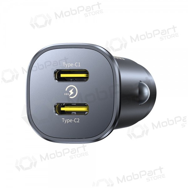 Cargador de coche Baseus GoTrip 2xUSB-C 30W negro C00072300123-01