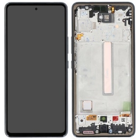 Samsung Galaxy A53 pantalla (negro) (con un marco) (refurbished)