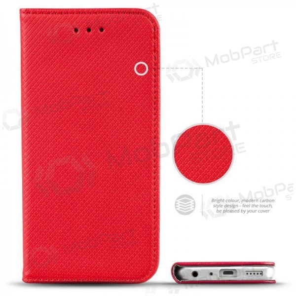 Samsung Galaxy A57 funda - Smart Magnet (roja)