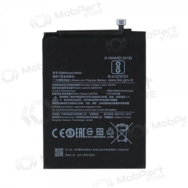 Xiaomi Redmi Note 7 bateria, akumuliatorius (BN4A) (original) Xiaomi Redmi Note 7 bateria, akumuliatorius (BN4A) (original)