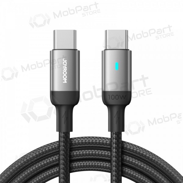 USB cable Joyroom S-CC100A10 Type-C to Type-C 100W 1.2m negro