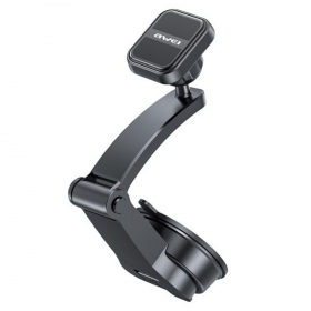 Soporte para teléfono de coche Awei X54 Magnetic (dashboard/windshield) negro