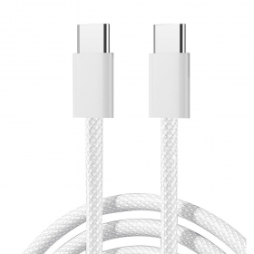USB cable Joyroom S-A45 USB-C to USB-C 60W 1.0m blanco