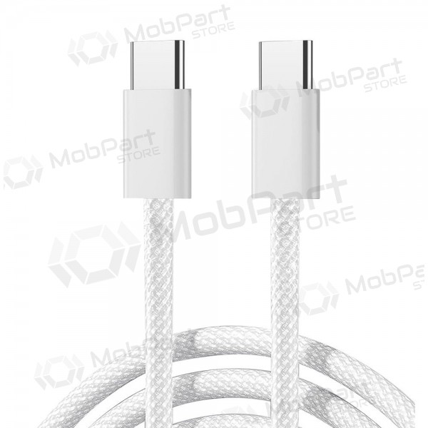 USB cable Joyroom S-A45 USB-C to USB-C 60W 1.0m blanco
