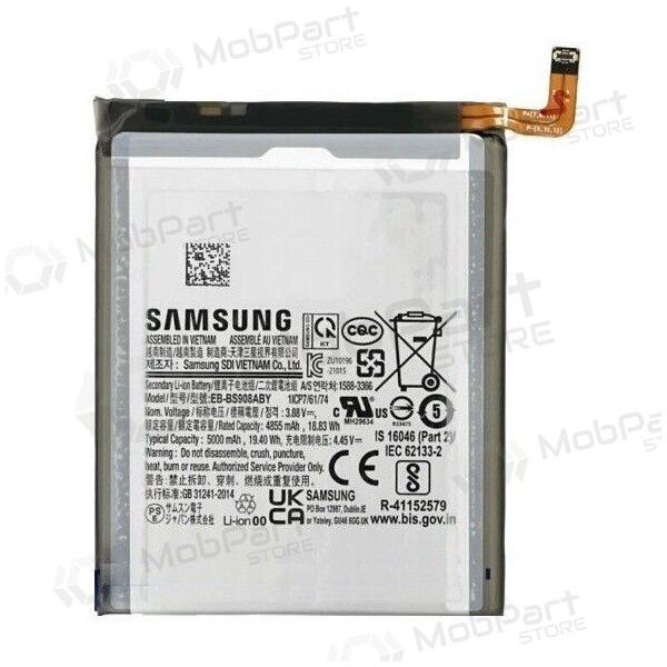 Samsung Galaxy S22 Ultra bateria, akumuliatorius (original) Samsung Galaxy S22 Ultra bateria, akumuliatorius (original)