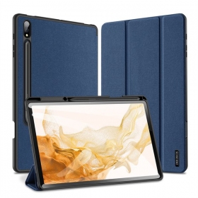 Funda Dux Ducis Domo Samsung X110/X115 Tab A9 8.7/X130/X135 Tab A11 8.7 azul oscuro