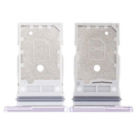 Samsung G990 Galaxy S21 FE Titular de la tarjeta SIM (levandos) (service pack) (original)