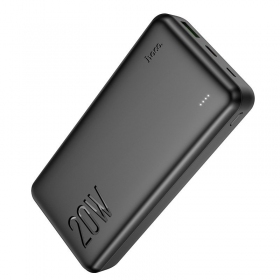 Batería externa Power Bank Hoco J87A Type-C PD 20W+Quick Charge 3.0 20000mAh negro