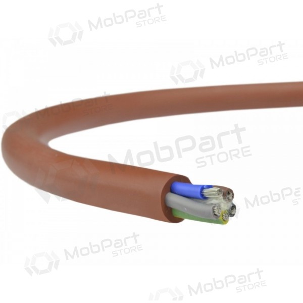 Cable flexible SIHF 5x6 mm² cobre silicona.