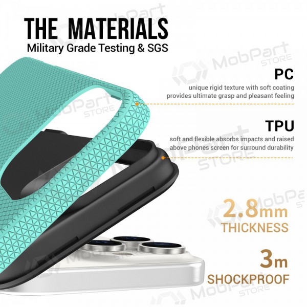 Apple iPhone 12, 12 Pro funda „Perfectionists“ (verde)