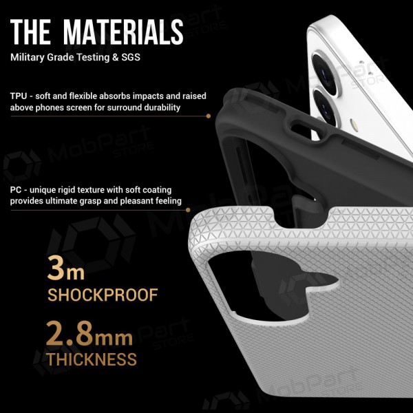 Samsung Galaxy A26 funda „Perfectionists“ (plata)