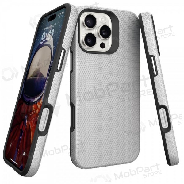 Apple iPhone 13, 14 funda „Perfectionists“ (plata)