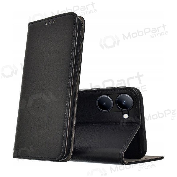 Xiaomi Redmi A5, Poco C71 (173,45x79,35x8,45) funda tipo cartera - Smart Magnetic (negro)