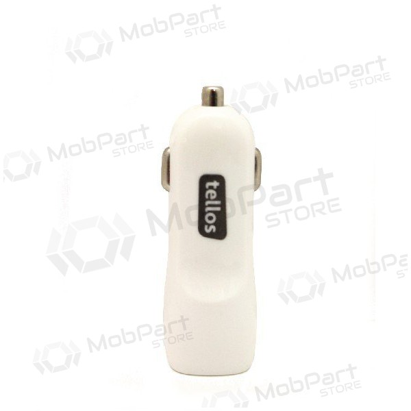 Cargador de coche Tellos C102 USB 1A (blanco)