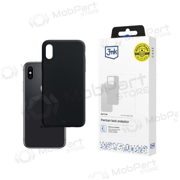 Samsung Galaxy A37 funda - 3MK Matt Case (negro)