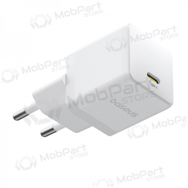 Cargador Baseus Palm 20W USB-C + USB-C to USB-C cable 1.0m blanco P10111602213-01