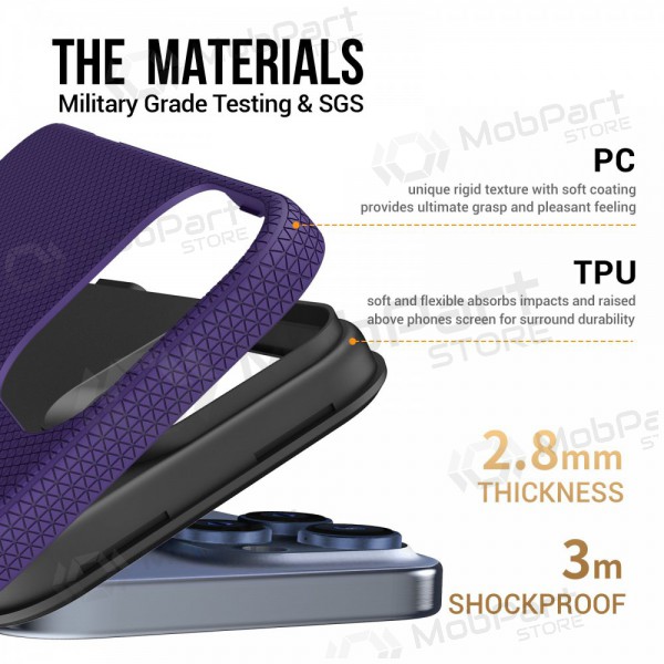 Apple iPhone 13 Pro Max funda „Perfectionists“ (violeta)