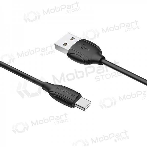 USB cable Borofone BX19 USB-A to USB-C 1.0m negro