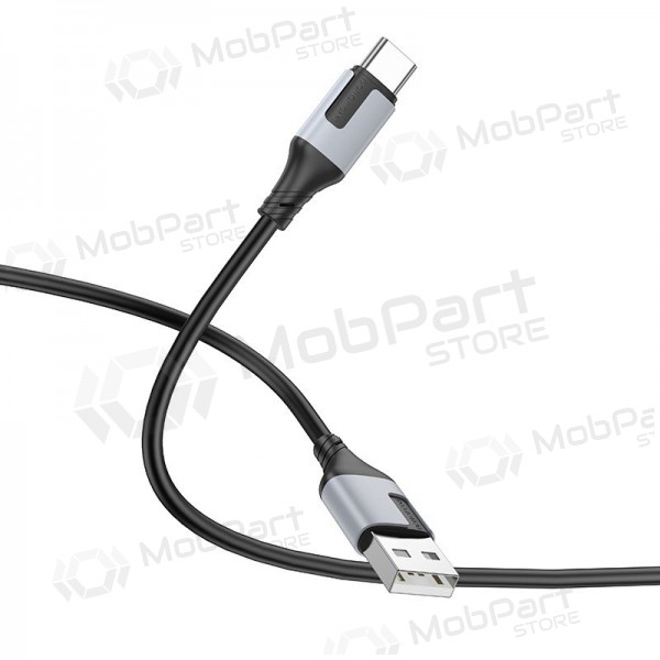 USB cable Borofone BX101 USB-A to USB-C 1.0m negro